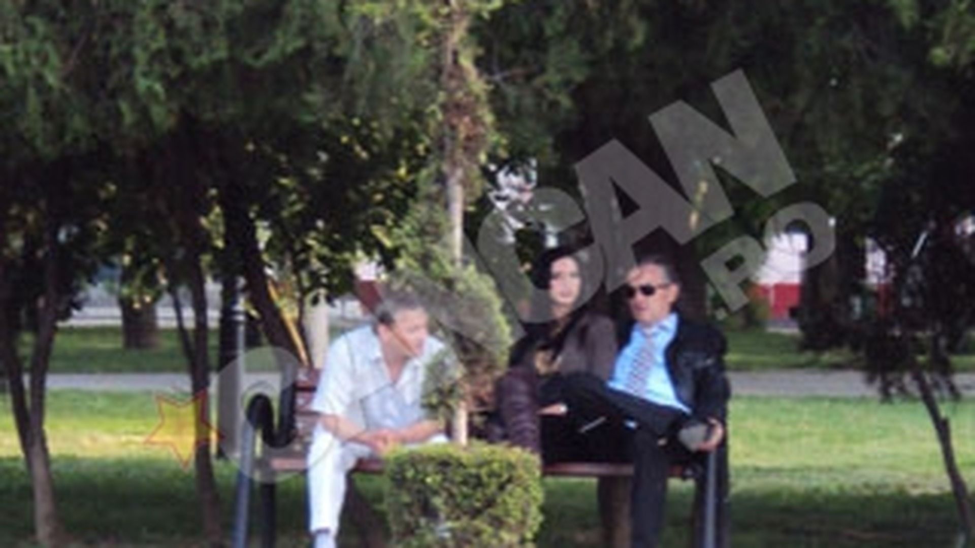 Miron Cozma si Marinela Nitu s-au relaxat in aer liber