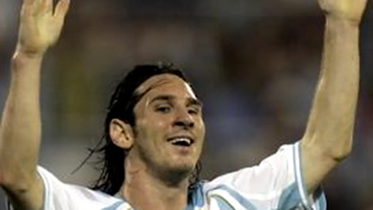 Messi: Nu ma pot compara cu Maradona