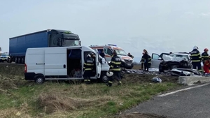Accident grav pe DN1! Două persoane au murit și alte două au fost transportate în stare gravă la spital