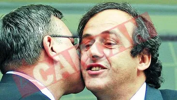 Mircea Sandu vine de mana cu Platini la Basescu!