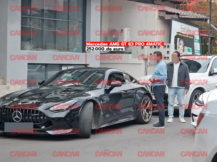 Denisa Stefania s-a urcat într-un Mercedes AMG GT 63 PRO 4MATIC în valoare de 252.000 de euro