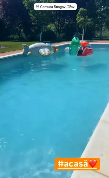 Cum arată vila din Snagov a Mirelei Vaida. Casa are 5 camere, o piscină și o grădină imensă
