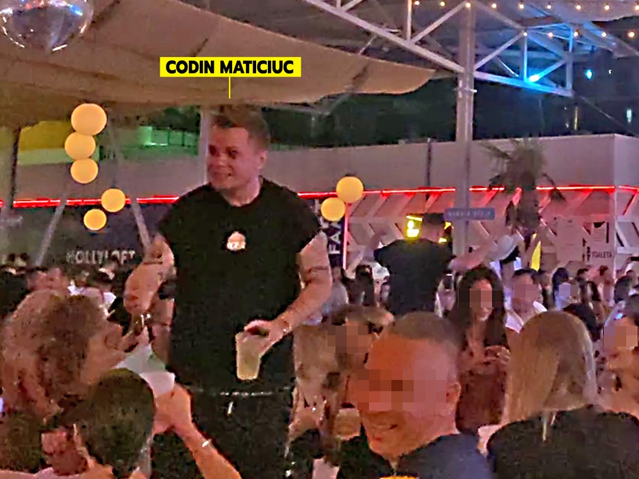 Codin Maticiuc, distracție maximă la LOFT Mamaia (Foto: CANCAN.RO)
