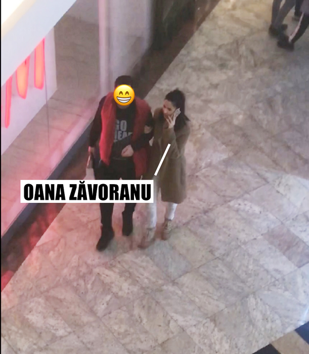 Oana Zăvoranu, la braț prin mall cu un ”Ursuleț” manierat