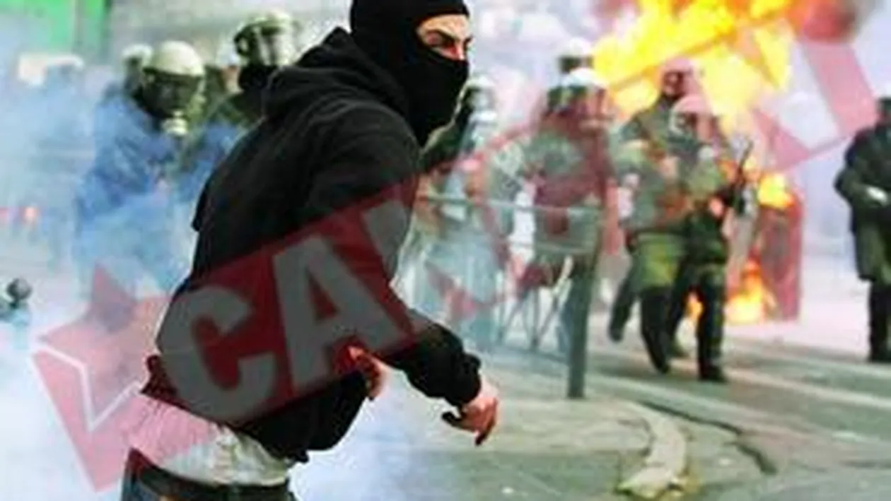 Anarhistii au scapat de sub control in Grecia