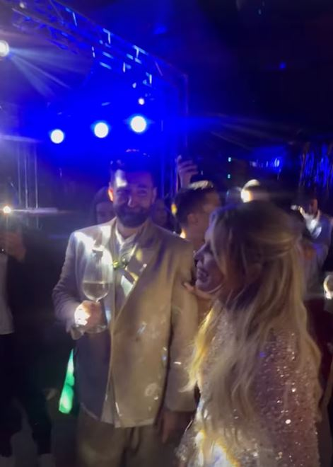 Luis Gabriel a cântat la nunta lui Smiley cu Gina Pistol