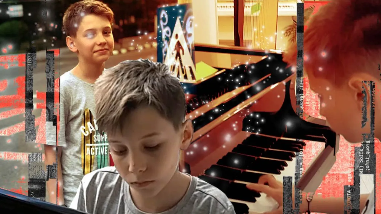 El este ”micuțul Clayderman” al României!