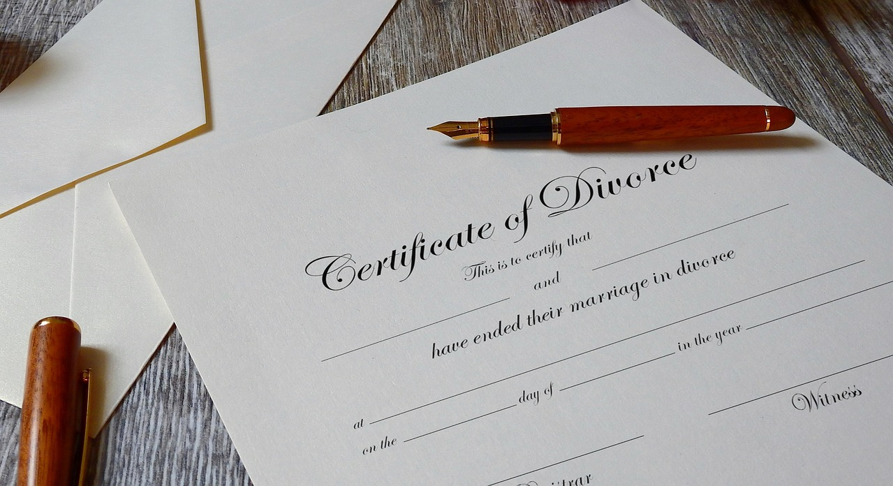 Certificat de divorț (Foto: Pixabay)