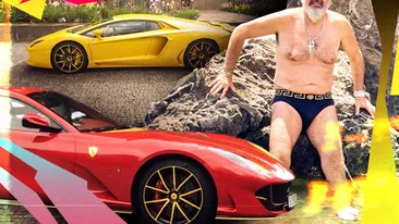 Elegantul domn Dan și-a ”aliniat” super-mașinile de 2 mil. € în fața vilei din ”cartierul milionarilor”!