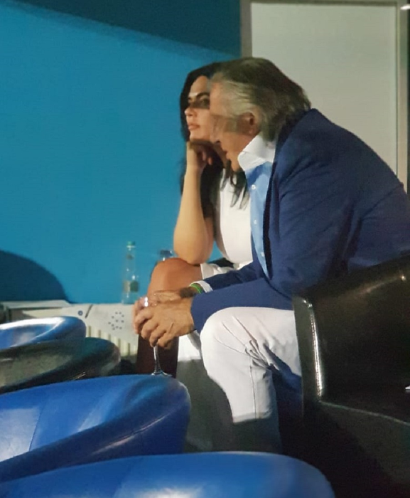 Ilie Năstase și Ioana Simion au fost suporteri de lux la meciul dintre Viitorul și FCSB