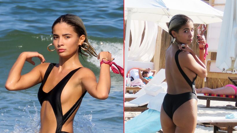 Imaginile verii la Mamaia. Nepoata premierului e… periculos de bună!