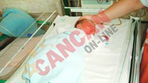 Si-a abandonat bebelusul in spital, de Craciun