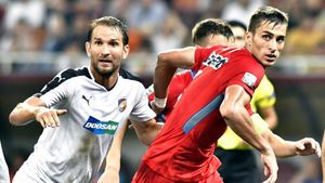 Titularul Larie a dat cărţile pe faţă! Discuţia secretă de la un şpriţ între FCSB-işti! Dacă îi auzea Gigi Becali…