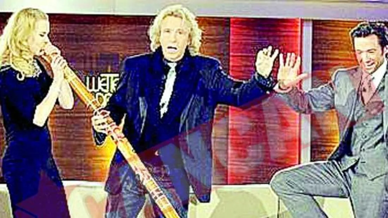 Nicole sufla in didgeridoo