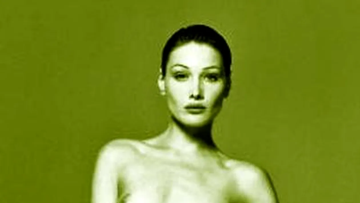 Poza nud a Carlei Bruni, scoasa la licitatie