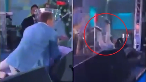 Horia Brenciu a căzut pe scenă. Imaginile au devenit virale: ”M-am mirat când m-am ridicat” VIDEO