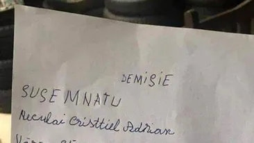 Cererea de demisie a unui tânăr din Iași a devenit virală: Susemnatu Neculai Cristtiel Adrian va rog să... Râzi cu lacrimi
