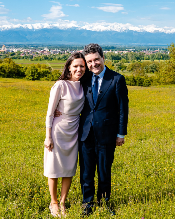 Mirabela Grădinaru și Nicușor Dan/ Sursa foto: Facebook