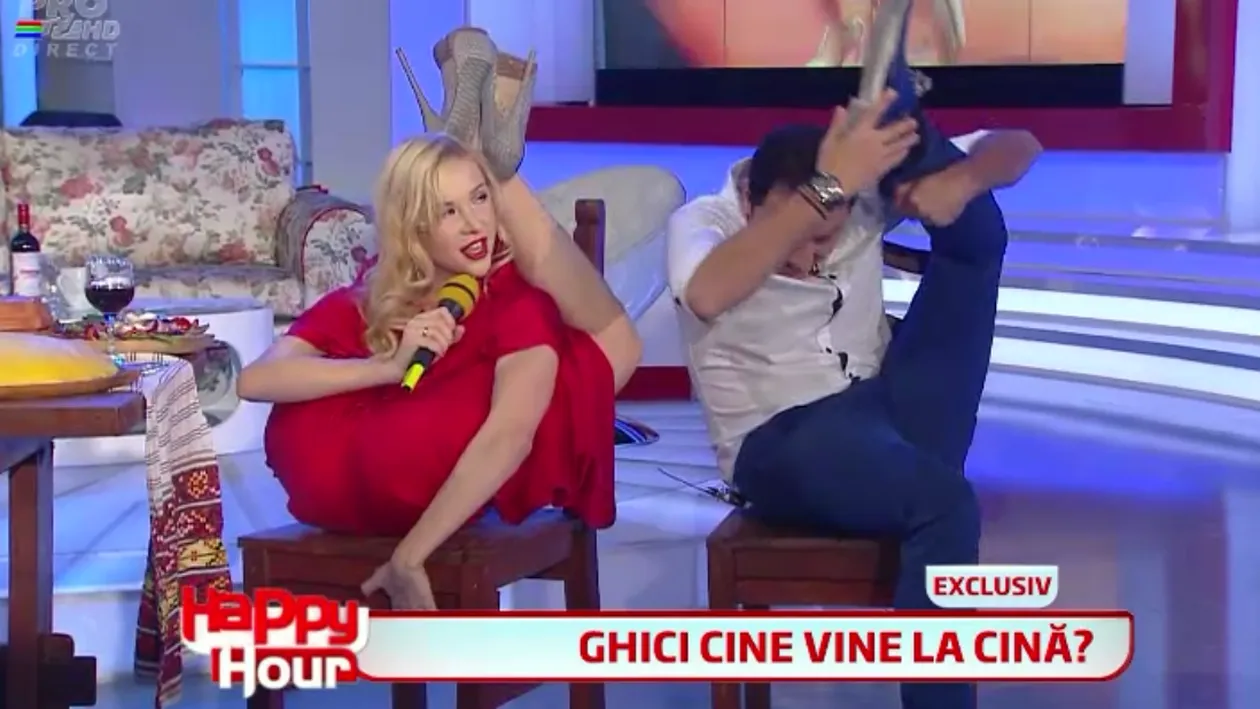 Cătălin Măruţă are un vis: să devină contorsionist! Uite ce elastic a devenit privind-o pe Zlata!