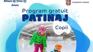 Comunicat de presă. Fundația Țiriac lansează cea de-a 9 ediție a programului gratuit de inițiere în patinaj pentru copii „Primii pași pe gheață”