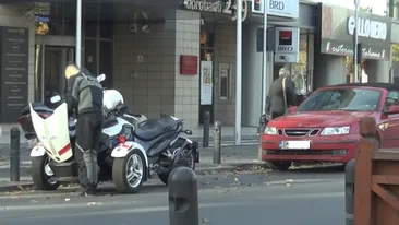 Si-a luat zborul spre masina! Florin de la Hi-Q a avut o reactie incredibila cand a vazut ca primeste amenda!