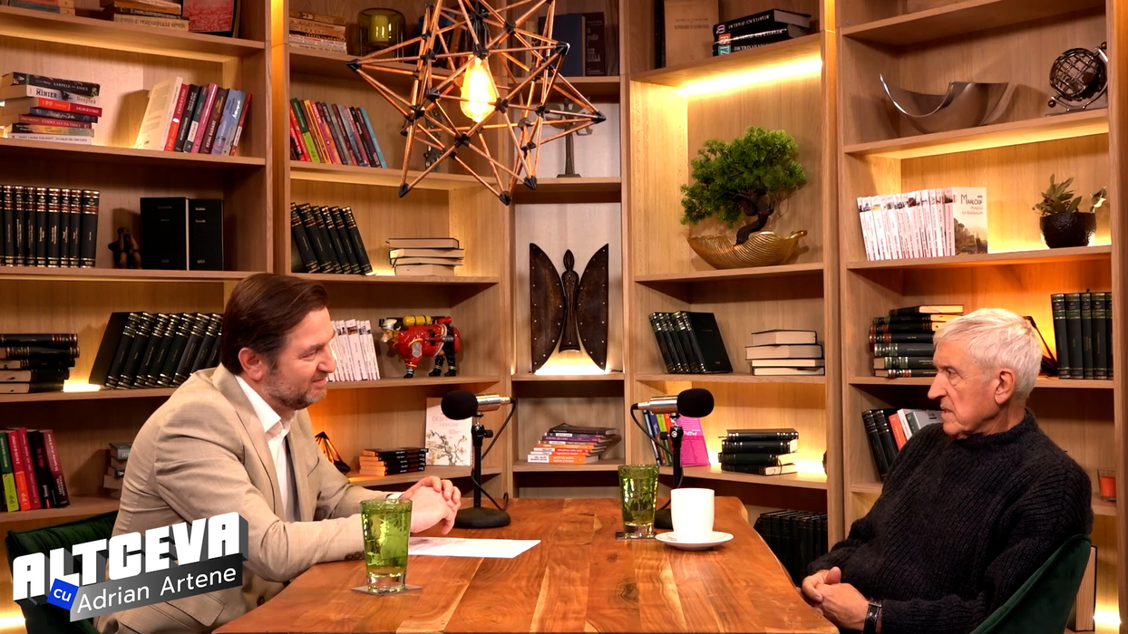 Podcastul poate fi urmărit integral pe canalul de YouTube ”ALTCEVA cu Adrian Artene” / (Sursa: Captură video)
