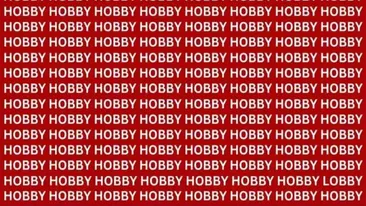 Test de logică | Găsește cuvântul lobby în această imagine, în cel mult 5 secunde!