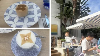 Check in | Experiența mea la Louis Vuitton Café din Saint-Tropez. Cât costă o cafea și o prăjitură în unul dintre cele mai exclusiviste locuri de pe Coasta de Azur