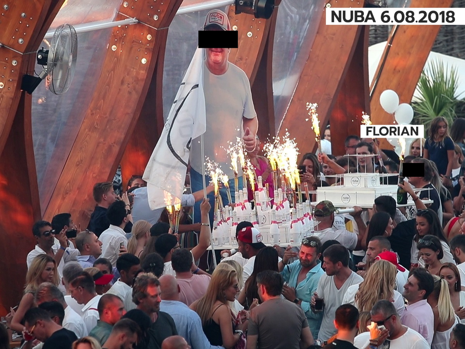 Milionarul Florian este un obișnuit al petrecerilor-mamut din cluburile de lux (Foto: CANCAN.RO)