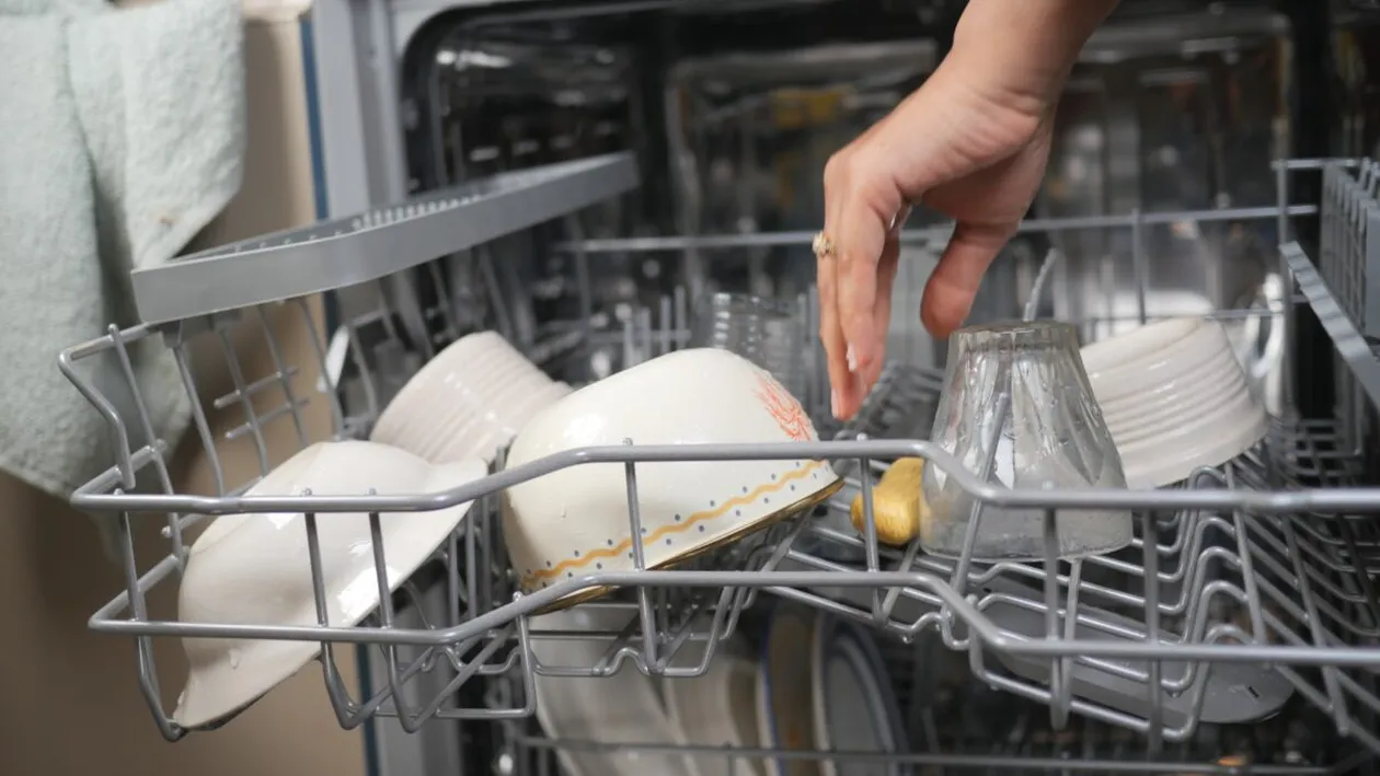 Ce se întâmplă dacă pui un prosop pe ușa mașinii de spălat vase, la finalul ciclului. Experții spun că ai procedat greșit