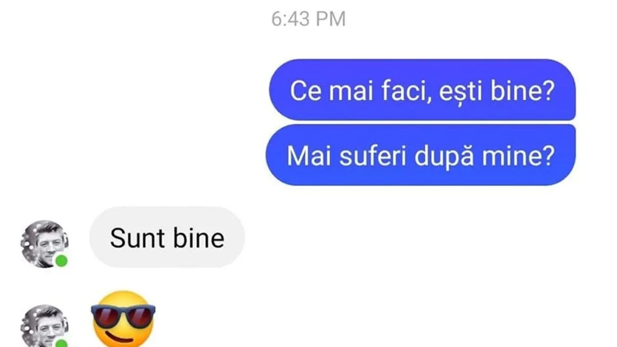 Bancul începutului de săptămână | Mai suferi după mine? Ia scoate ochelarii!