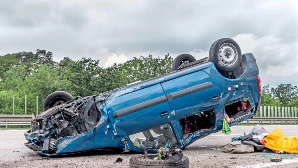 Șoferul unui Logan MCV, cursă haotică pe o autostradă din Germania. A mers cu 180 km/h și a făcut accident, fiind urmărit de 20 de mașini de poliție