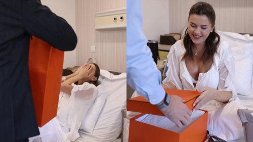 Ce cadou a primit Emily Burghelea de la soțul ei, după ce a devenit mamă pentru a treia oară. Andrei nu s-a uitat deloc la bani!