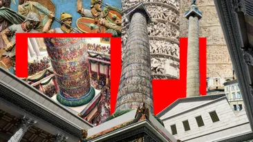 Columna lui Traian nu a fost albă: strămoșii românilor apăreau în culori spectaculoase. Dar de ce era Columna pictată?
