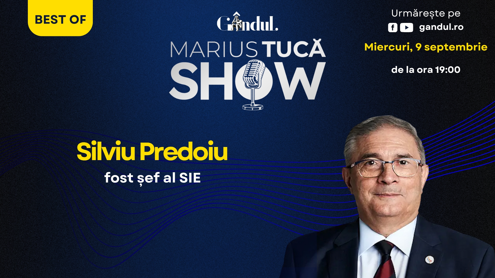 Gândul prezintă Best of Marius Tucă Show - miercuri, 9 septembrie, de la ora 19:00