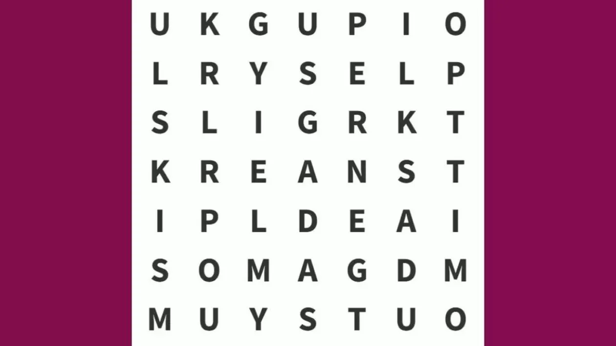 Test IQ pentru genii | Găsește unde se ascunde cuvântul „Iris” în poză, în mai putin de 10 secunde!