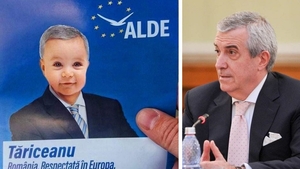 Reacția incredibilă a lui Călin Popescu Tăriceanu după ce a văzut cum apare pe afișele electorale. Cea mai recentă poză e virală