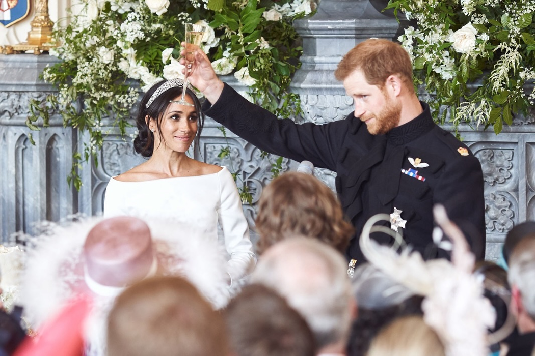 Meghan și Harry, sursa-captură social media Meghan Markle