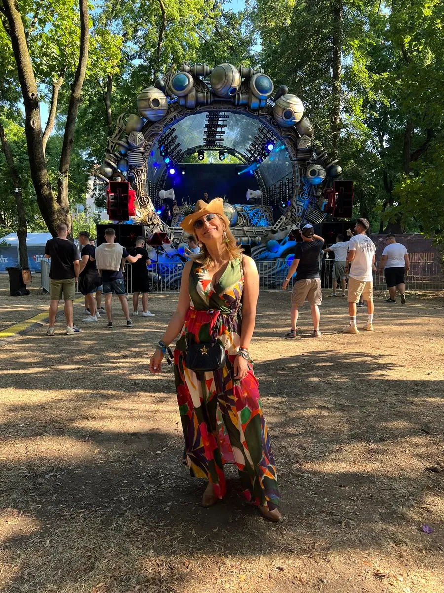 Andreea Esca la Untold 2022 (Foto: Facebook)