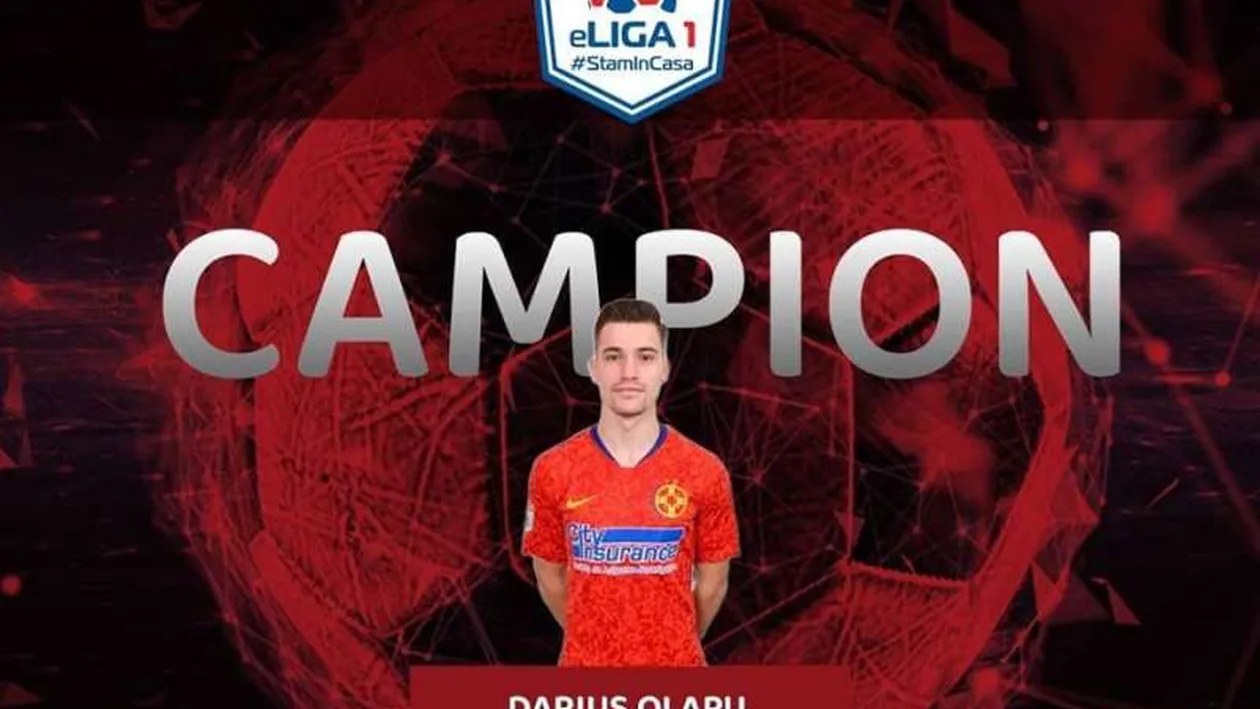 Fifa 20 fără secrete pentru Darius Olariu » Mijlocașul FCSB și-a spulberat adversarii în „eLiga I Player Challenge” la FIFA 20!
