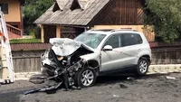 Accident rutier, implicaţi, doi fotbalişti! O persoană a fost luată cu elicopterul