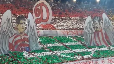 Moment emotionant pe National Arena! Suporterii echipei Dinamo au sensibilizat un stadion intreg cu o coregrafie de exceptie