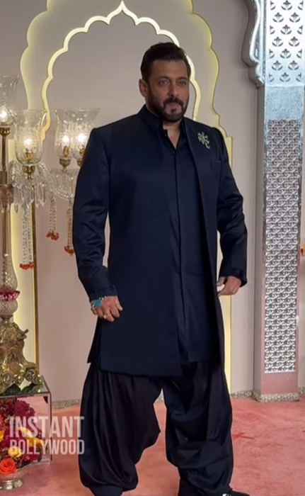 Salman Khan este invitat la nunta miliardarilor din India/ sursă foto: Instagram