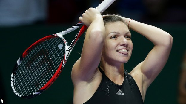 Simona Halep a primit trofeul de lider mondial la finalul sezonului 2017!