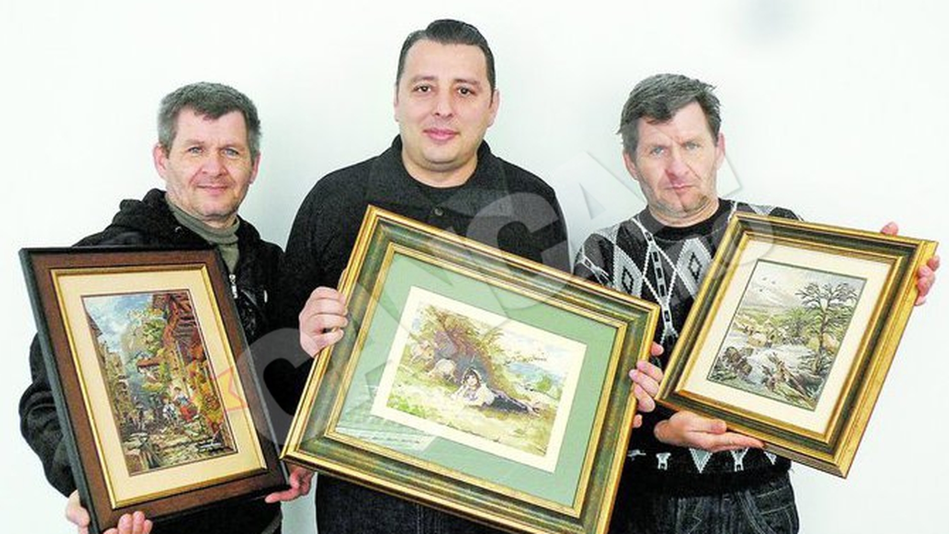 Stefan Florescu sprijina arta realizata de doi frati gemeni! Cos goblenuri de 30 de ani