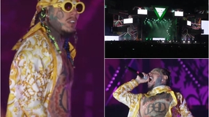 Asta e ultima! Cu câţi lei se vinde pe OLX sticla de apă aruncată de 6ix9ine în mulţime la Beach, Please