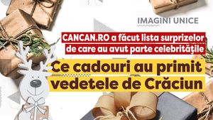 Ce cadouri au primit vedetele de Crăciun