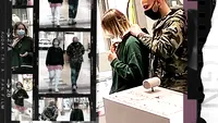 Alexandra Stan, cu “bodyuardul” la shopping. Cum am filmat-o pe “Faimoasă” în “jungla” din mall