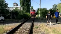 Bărbat de 50 de ani, decapitat de tren la intrare în Bistrița! VIDEO