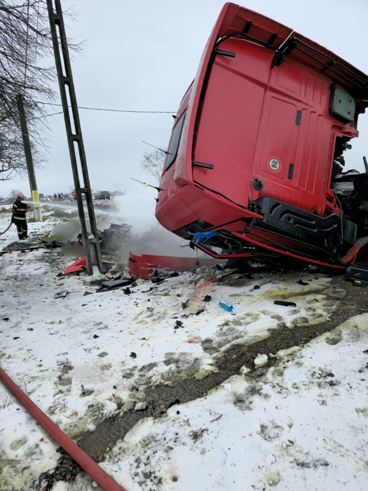 Accidentul cumplit de pe E85 / Foto: ISU Suceava